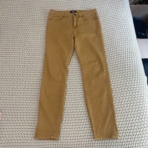 BCBGeneration Women's Mustard Skinny Jeans